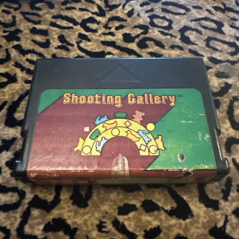 Vintage 1982 TRS-80 Shooting Gallery Game Cartridge RadioShack - Untested